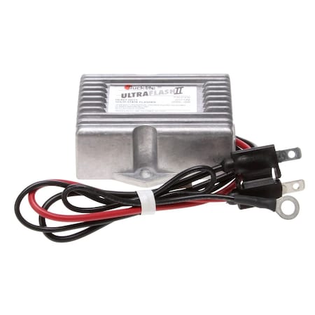 Truck-Lite Heavy-Duty Solid-State, Aluminum Flasher Module, 90Fpm, Audible, 85 Db, 12-24V, Hardwired 97232